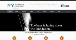 Desktop Screenshot of nyensembleclasses.com